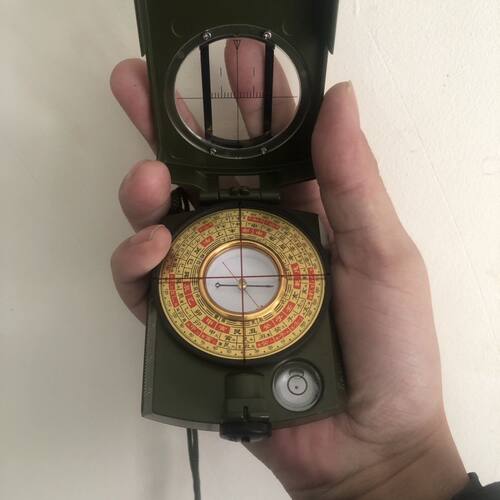 升级款三合盘精准天地人袖珍罗盘