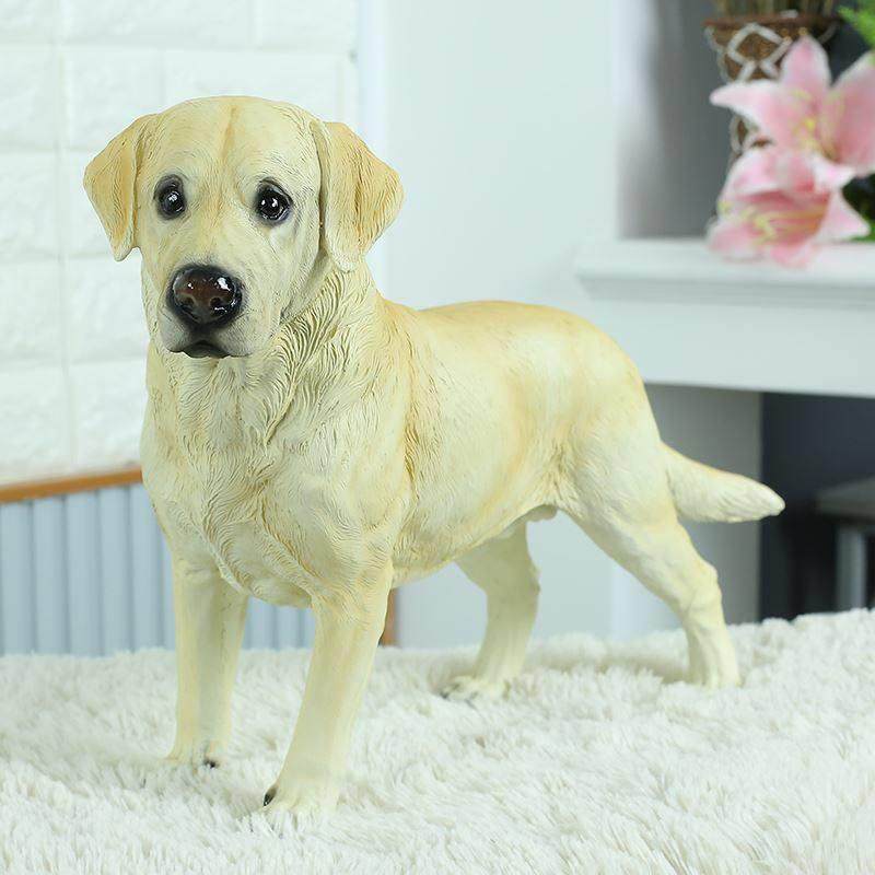 拉布拉多狗人造狗装饰品雕塑模型狗家居配件家具客厅书房树脂工艺,家居饰品,装饰摆件,淘宝优惠券,粉丝福利购,淘宝优惠卷