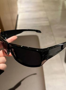 2023黑色偏光太阳眼镜户外运动遮阳防晒太阳眼镜欧美潮款男士骑行