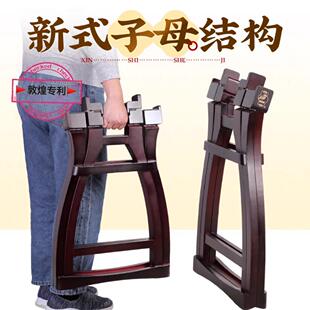 敦煌古筝架子手提式支架实木古筝子母架琴架便携式人字A型古筝腿