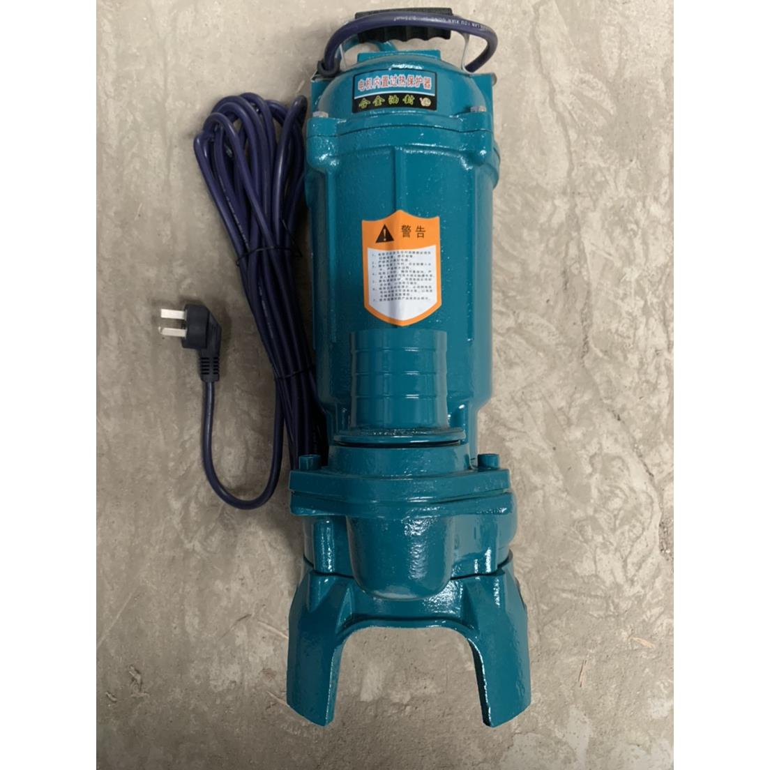 泥浆泵家用养殖场鱼塘清淤泥220V污水泵抽泥浆泵化粪池泵抽粪水泵