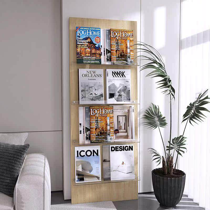 报刊宣传杂志架书报书架宣传册资料图书落地多层展示架收纳置物架,住宅家具,儿童书架,淘宝优惠券,粉丝福利购,淘宝优惠卷