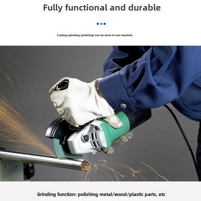 高毅工业机械角磨机G10Mga大功率纯铜马达手持式角磨机4寸切割机