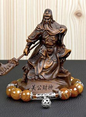 汽车摆件关公平安香车载大号关羽关二爷武财神霸气车内车里饰品