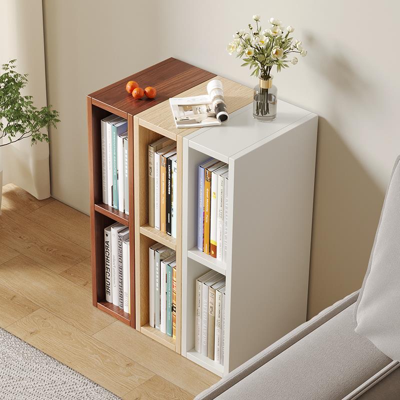 超窄夹缝柜墙边收纳柜小窄柜床边柜缝隙化妆室厨房原木门后15cm