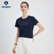 Navigare意大利小帆船凉感短袖 通勤圆领短体恤 新品 女T恤衫 26夏季