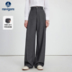 Navigare意大利小帆船休闲裤 子 高腰通勤显瘦长裤 女士2025秋季 新款
