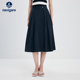 新品 Navigare意大利小帆船薄款 防晒半身裙女26夏季 百搭高腰百褶裙