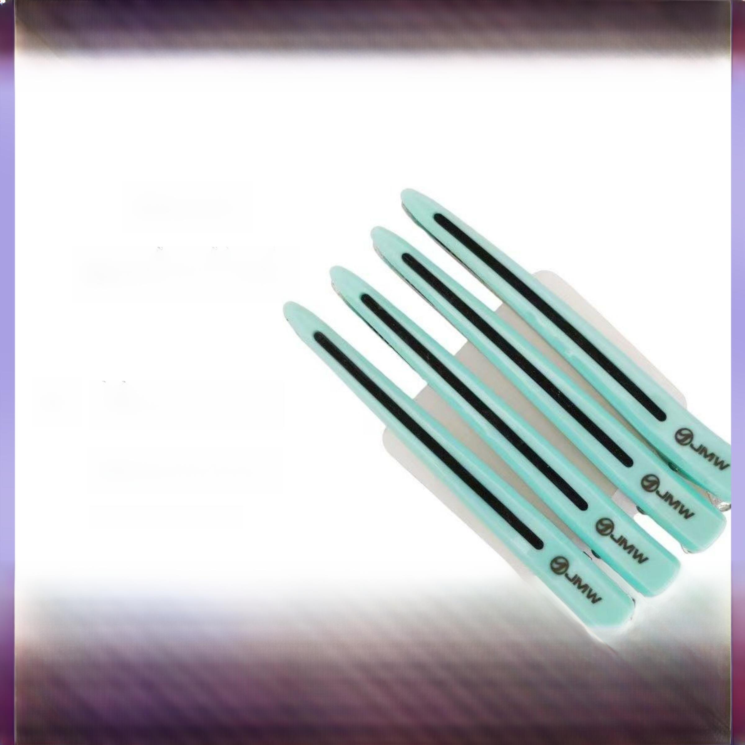 Jmw美发夹分区夹发型师定位夹理发夹无缝鸭嘴夹美发沙龙吹风机支