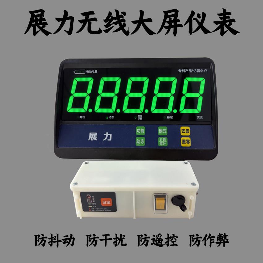 地磅称智能加密无线/有线大屏仪表,防遥控,防抖动,防干扰,