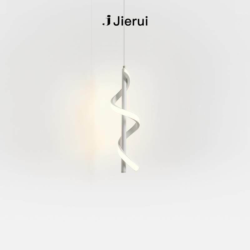 卧室床头灯网红极简长线单头灯饰2025年新款创意个性ins风小吊灯