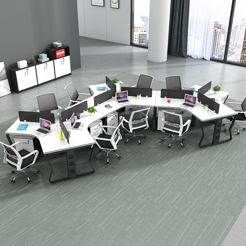 现6JY-928代办公桌挡板桌子板式蝴定制Y型架办公桌钢人位蝶架电脑