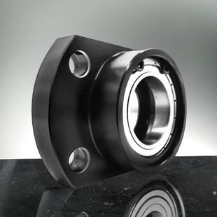 双轴承座组件钢制固定座法兰座支座BFP21 BGCBB6006带座轴承
