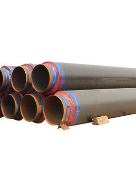 预制直埋无缝dn50/125/150/200/500/800/1000聚氨酯发泡保温钢管