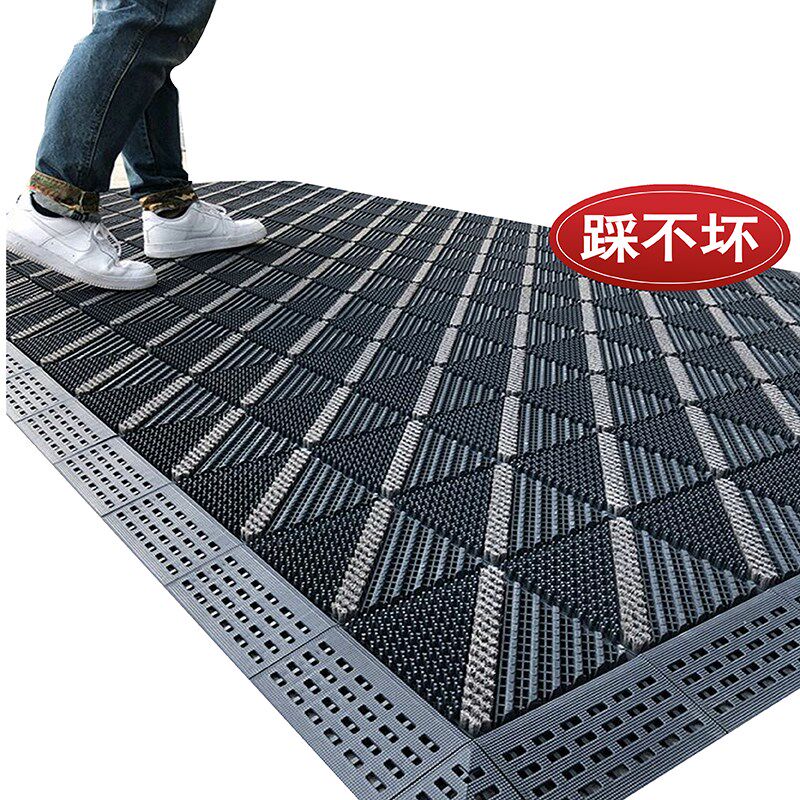 室外防滑蹭土进门地垫入户门前门口脚垫塑料门垫户外防水商用地毯