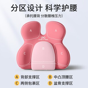 知梦人孕妇坐垫腰部支撑腰靠办公靠垫护腰防屁股痛产后侧切撑腰垫