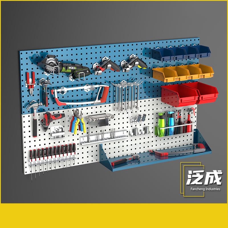 方孔挂钩洞洞板工具挂钩套餐五金工具架子展示架工具挂板墙挂架子