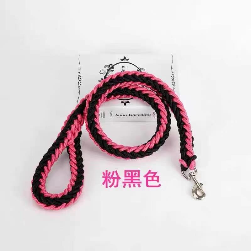 狗狗牵引绳狗链子狗项圈中型大型犬阿拉斯加德牧金毛狗狗牵引绳