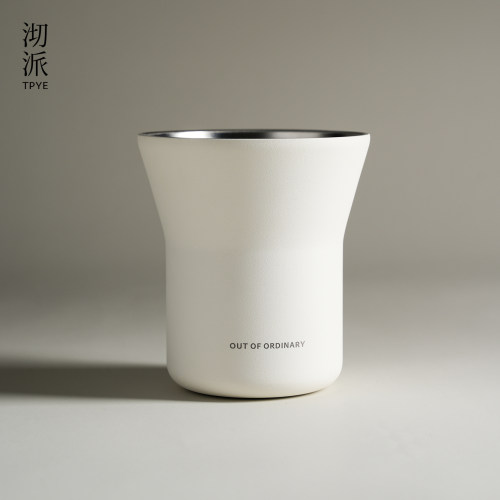 沏派开口系列304不锈钢咖啡杯