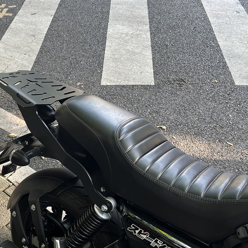 银钢super迷你YG150-22DEF摩托车改装配件铝合金尾箱尾架货架靠背