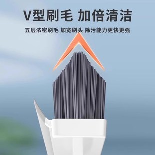 地缝刷浴室洗墙厕所瓷砖刷硬毛地板刷家用卫生间无死角清缝隙刷子