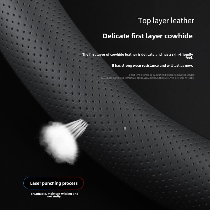 北京现代Ix25方向盘套14-20真皮Ix35专用防滑超薄跑车把手套