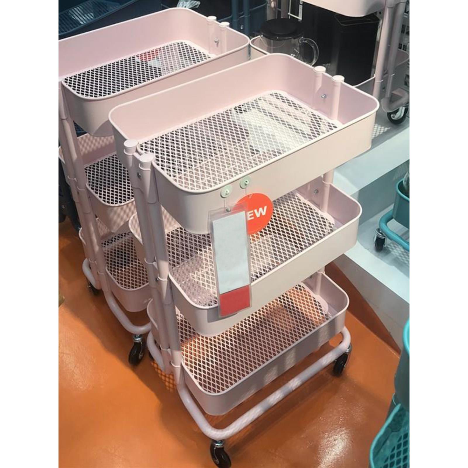 美容院美容小推车置物架美甲专用收纳仪器架美发高档手推车工具车