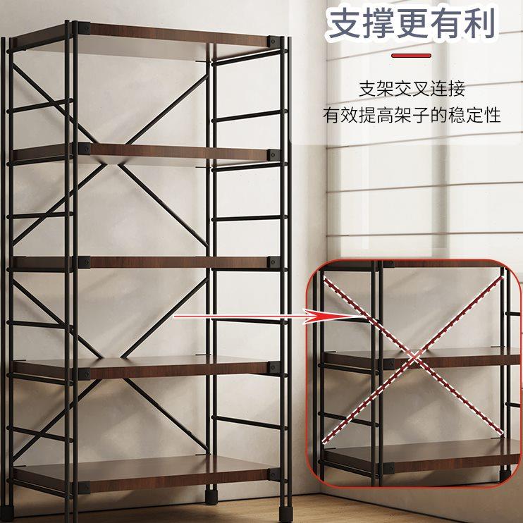 日式货架置物架落地架客厅展示架超市储物架厨房收纳架阳台储物柜