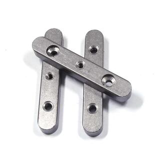 45钢导向型平键GB1097碳钢双圆头双沉头中心螺纹孔A型带孔平键销