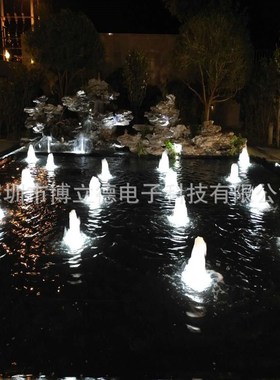 水池喷泉涌e泉庭院流水水景观户外广场鱼池造景水循环系统喷水水