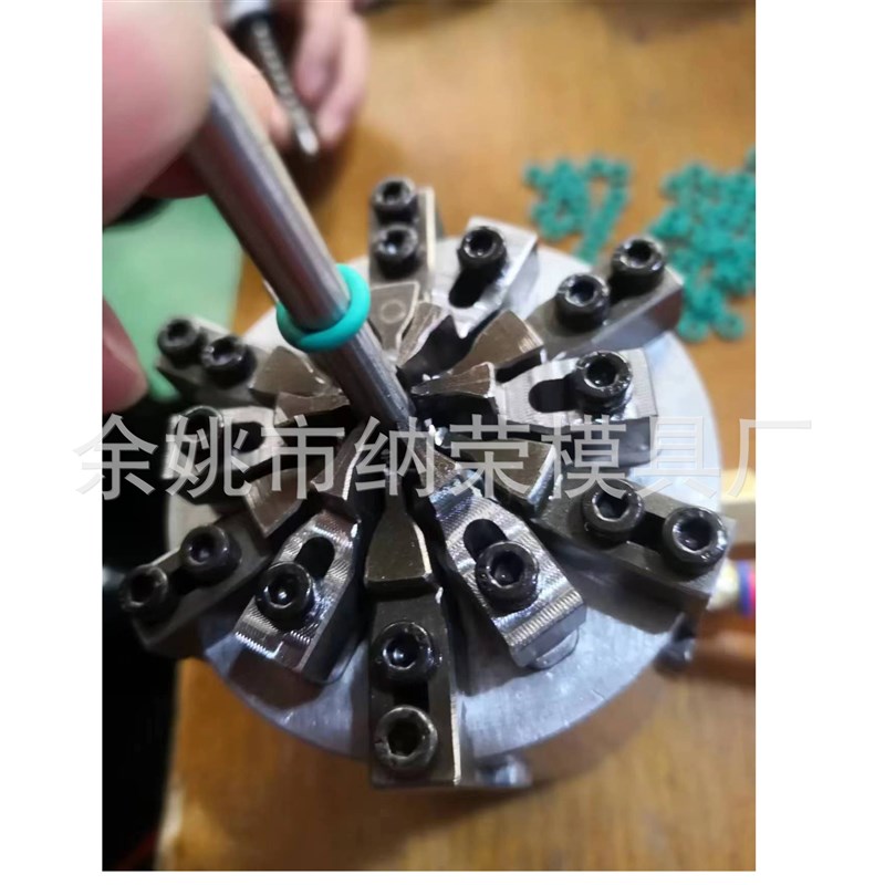 O型圈密封圈安装工具设备硅胶圈安装工H具套圈设备定制气动工装夹