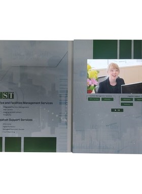 视频宣传册软壳7寸高清IPS电子贺卡LCKD液晶屏广告宣传视频贺卡