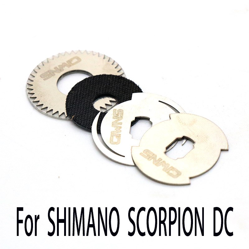 用于21SdCORPION DC红蝎水滴轮卸力报警出线响声渔轮鼓轮改装配件