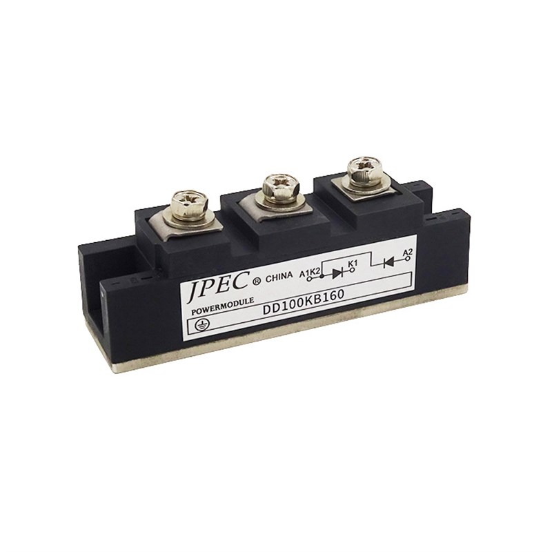 DD100KB160n  100A1600V二极整桥臂模块 整流管模块