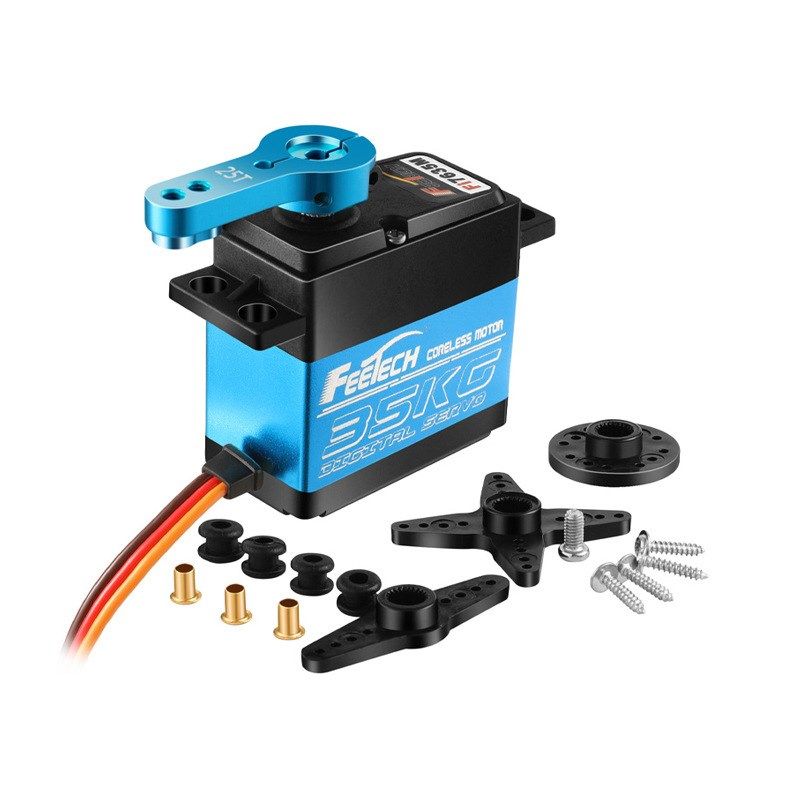 飞特金属铝中壳25kg35kg空心杯C不锈钢齿180度防水大扭力数字舵机,玩具/童车/益智/积木/模型,其他模型玩具,淘宝优惠券,粉丝福利购,淘宝优惠卷