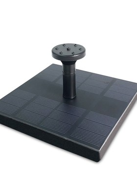 游乐喷泉a新款太阳能喷泉户外水池水景流水漂浮喷泉直径11CM组合