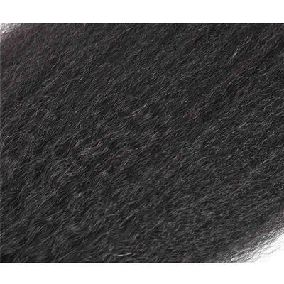 工厂现货4*4Lace frontal Kinky straight前蕾丝真发顺发发块