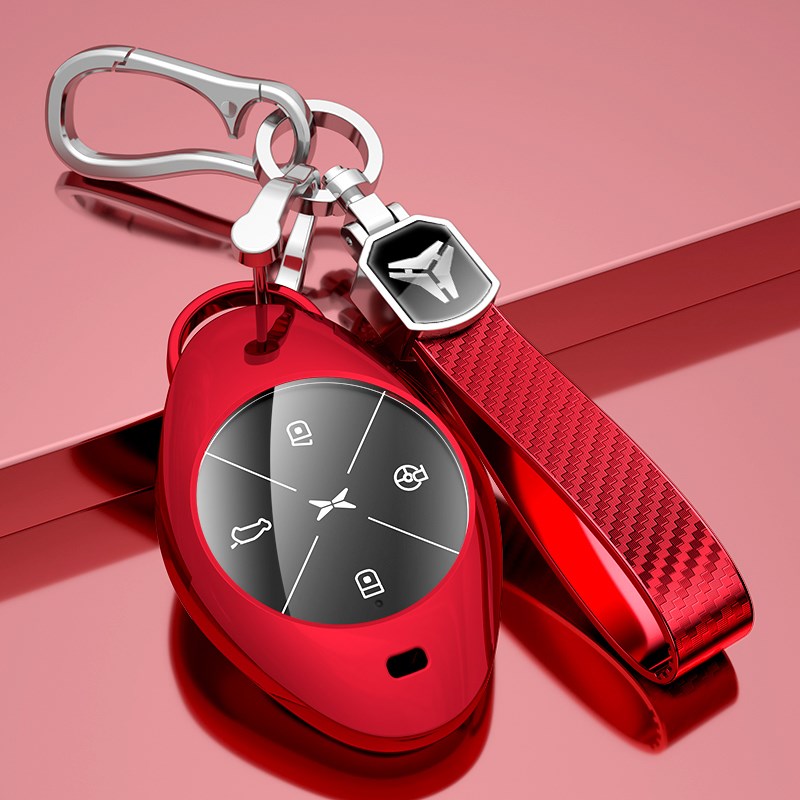适用于小鹏汽车钥匙套P7壳20款G3扣全包高档个性男女新款防摔保护