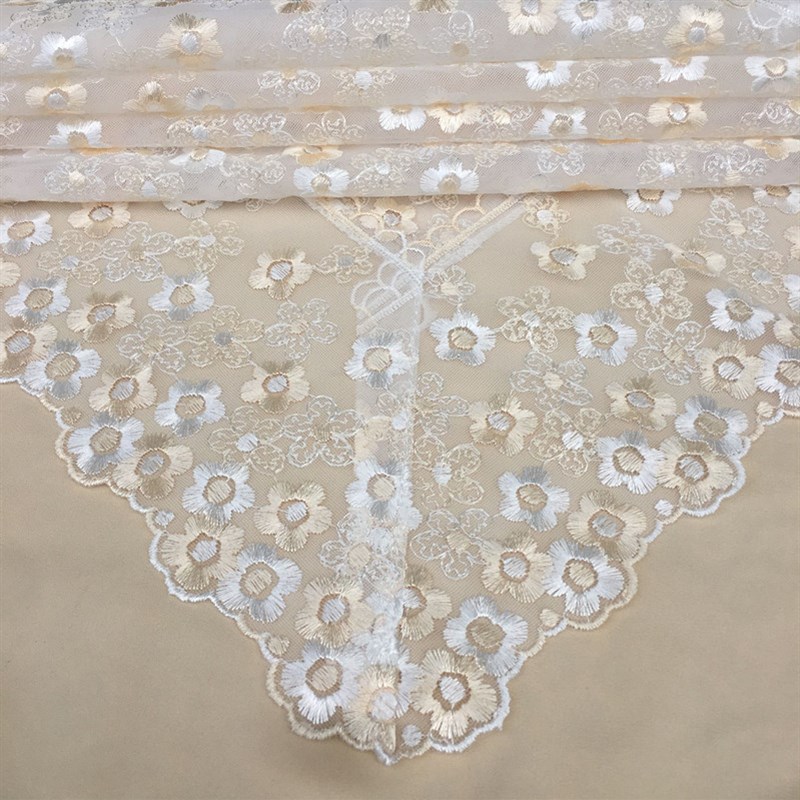 蕾丝防尘布洗衣机盖巾电视机冰箱帘床头柜罩盖布微波炉防尘罩桌布