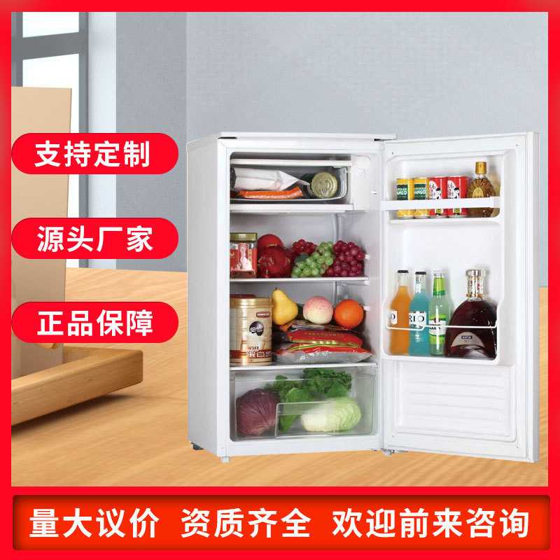 新款冰箱家用迷你公寓宿舍用单门冷藏冷饮微冷冻小冰箱工厂