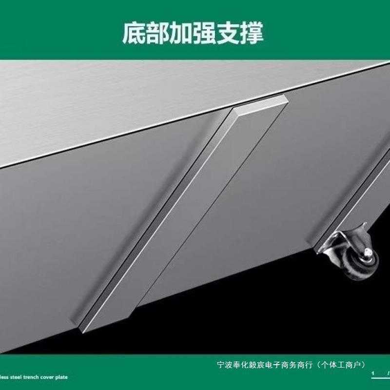 不锈钢水箱方形储水箱储物箱工业储水桶移动式手推车浸泡池卤煮桶