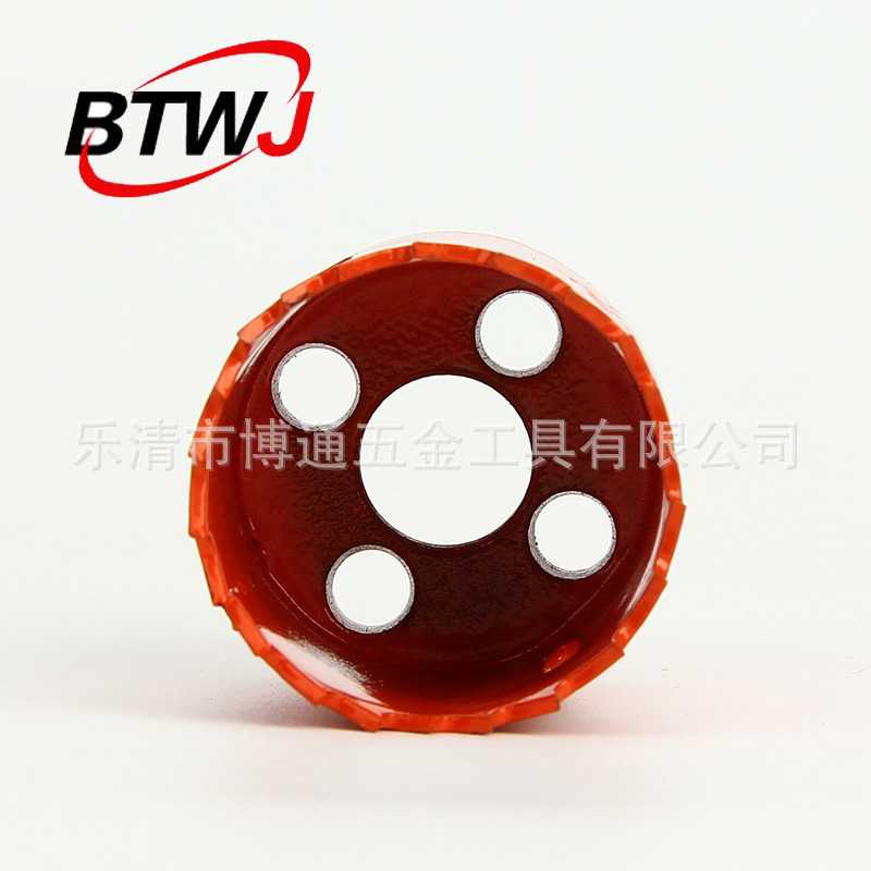 多规格红色16-250MM木工消防管道镀锌管PVC板M42中档双金属开孔器