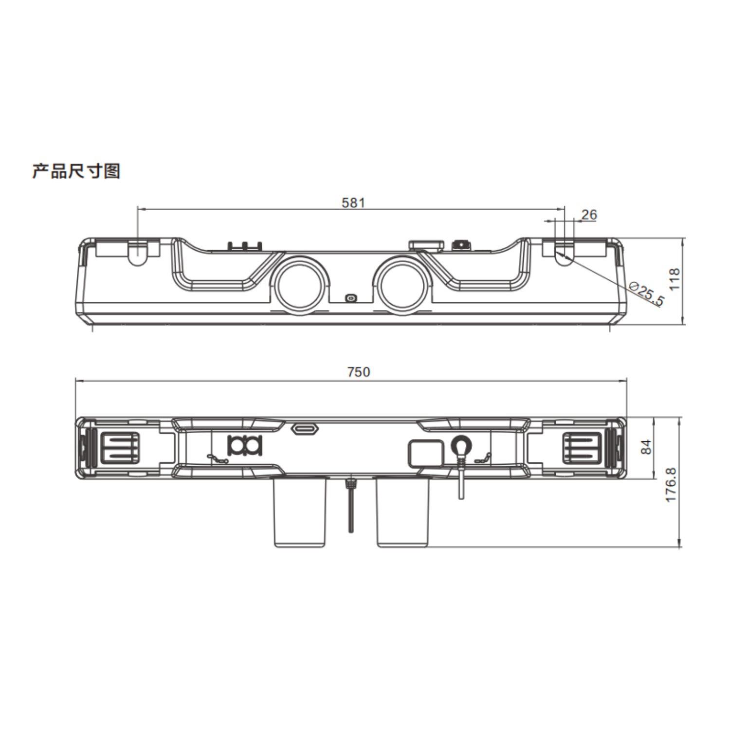 简昌JC3JC35S115S11 双马达电动机低噪音约一体捷式双电机推杆