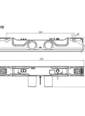 简昌JC3JC35S115S11 双马达电动机低噪音约一体捷式双电机推杆