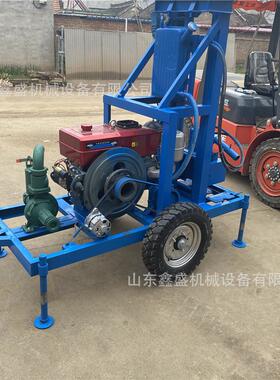 22马XS-100力柴油液压打机 动小井型地质钻井机农田 灌溉电水井钻