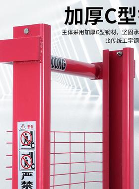 手动741液压升高2车搬运车C车型钢叉1吨吨3吨升降电车动叉手动轻