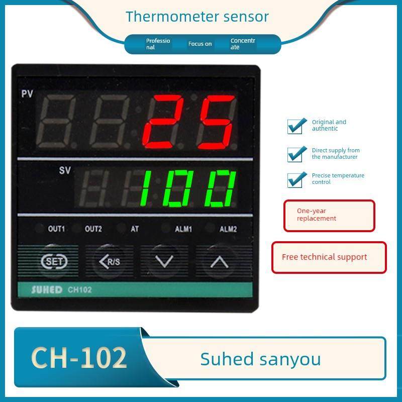 Suhed三友Ch102-K*A/Ch102-2K/Ch102-2K*A继电器固态通用温控器