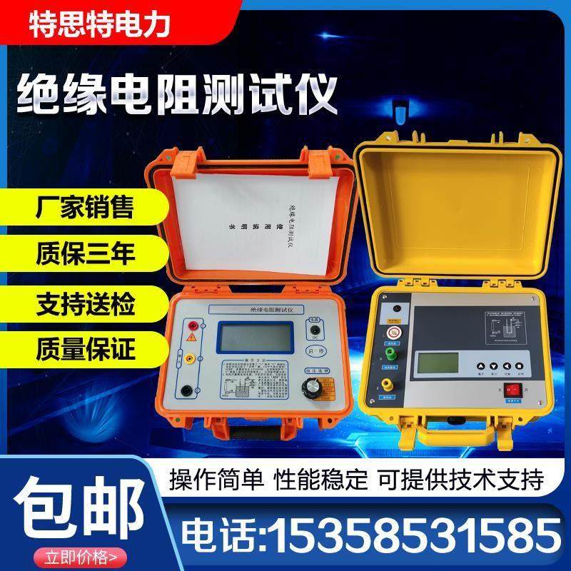 智能绝缘电阻测试仪高压数字兆欧表5000V 10000V极化指数 吸收比