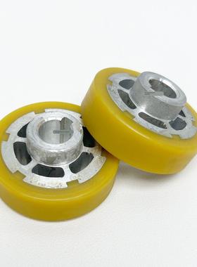 正恒封口机配件 GF180/MF280/SF150/FRD1000黄色橡胶轮