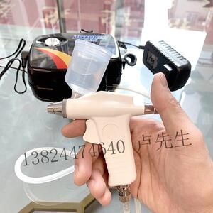 高达模型浩盛喷笔气泵套装模型气泵迷你泵高达喷漆工具上色龟泵